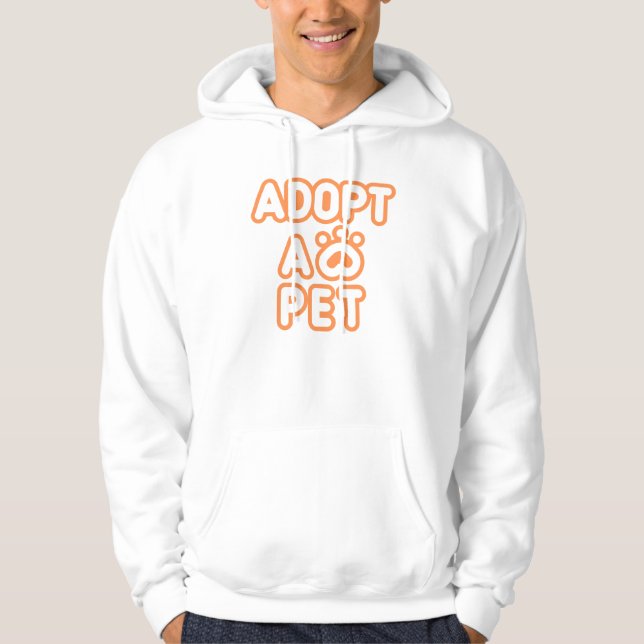 adopt a pet hoodie (Front)