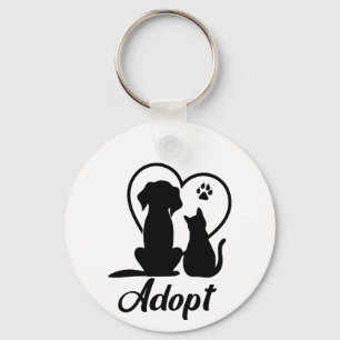 Adopt a Pet Key Ring