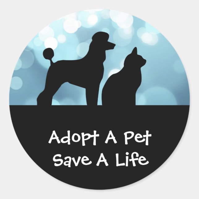 Adopt A Pet Stickers (Front)