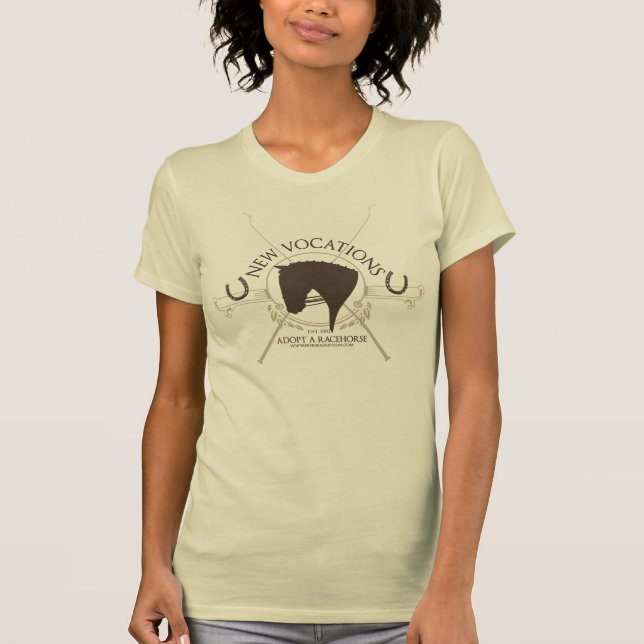 Adopt A Racehorse T-Shirt (Front)