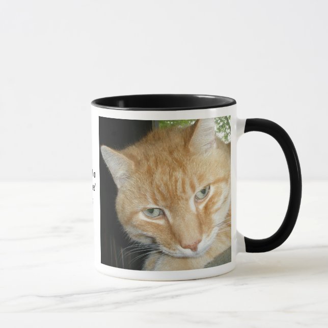 Adopt a "Rescue" Cat Mug (Right)
