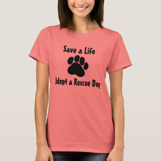 Adopt a Rescue Dog T-Shirt