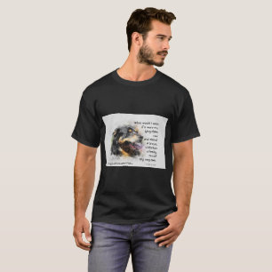 Adopt A Shelter Pet - Bernese Mountain Dog T-Shirt
