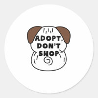 Adopt a Shelter Pet Day | Rescue Awareness Sticker