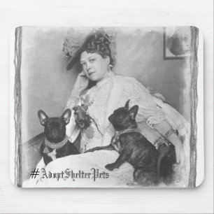 Adopt A Shelter Pet - Vintage Mouse Mat