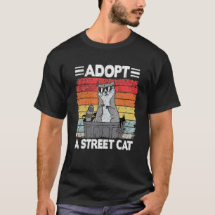 Adopt A Street Cat Funny Racoon 1 T-Shirt