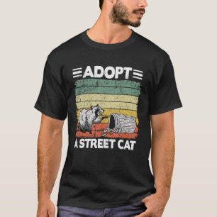 Adopt A Street Cat Racoon 2 T-Shirt