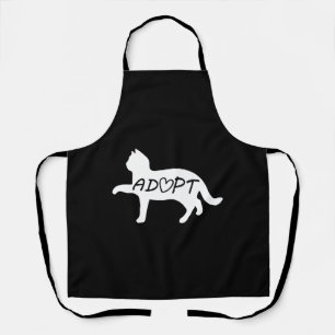 Adopt Cat    Apron