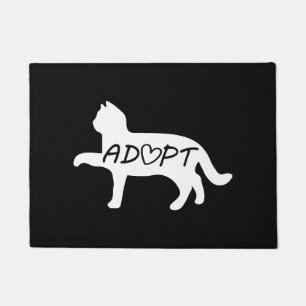 Adopt Cat Doormat