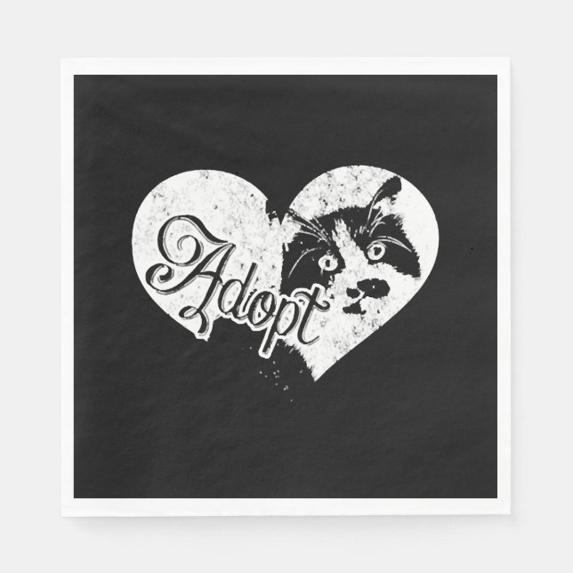 ADOPT CAT NAPKIN (Front)