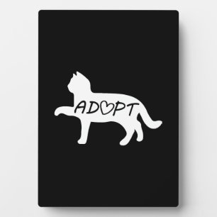 Adopt Cat    Plaque