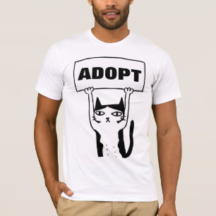 ADOPT cat t-shirts Adoption