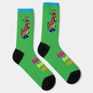 Adopt Don’t Shop - Parrots Crew Socks