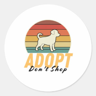 Adopt Don’t Shop – Shelter Pet Awareness Sticker