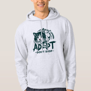 Adopt don't shop 1 hoodie