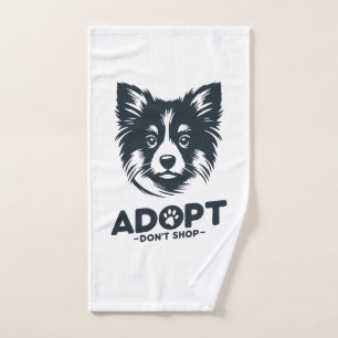 Adopt don't shop 3 bath towel set