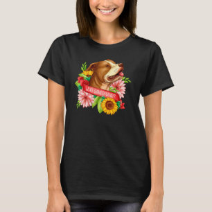 Adopt Don't Shop Animal Pitbull Pibble Mum   Rescu T-Shirt