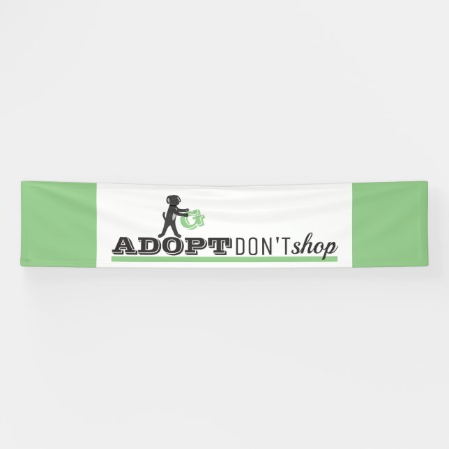 Adopt Don't Shop Banner (Horizontal)