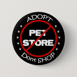 Adopt Don't Shop Button
