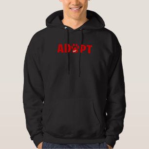 Adopt Dont Shop German Shepard Hoodie