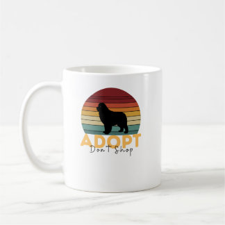 Adopt Don't Shop Newfy Dog Mug – Shelter Pet Gift