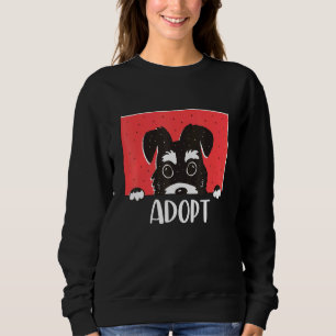 Adopt Dont Shop Save Animals Rescue Strays Sweatshirt