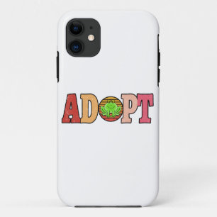 Adopt Frogs   Best frog gift for frog lovers iPhone 11 Case