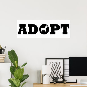 Adopt pets poster