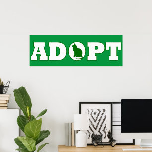 Adopt pets poster