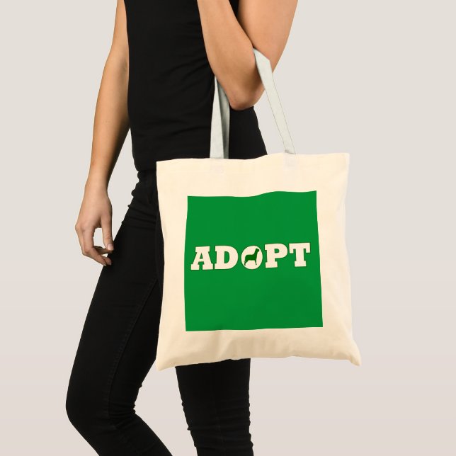 Adopt pets tote bag (Front (Product))