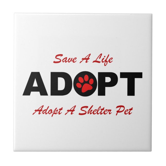 Adopt (Save A Life) Tile (Front)