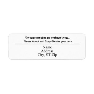 Adopt Spay Neuter Pet Overpopulation