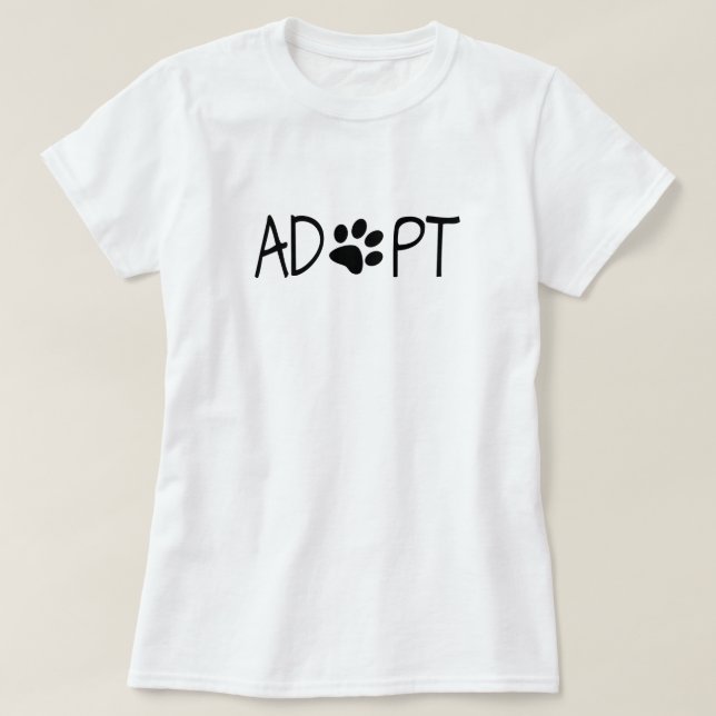 Adopt T-Shirt (Design Front)