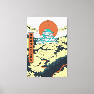 Adopt the pace of nature canvas print