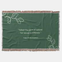 Adopt the Pace of Nature | Emerson