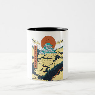 Adopt the pace of nature Two-Tone coffee mug