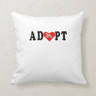 Adopt Wire Fox Terrier Cushion