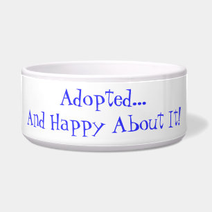 Adopted Happy Quote Pet
