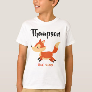 Adopted Orange Fox Adoption - Custom Name Shirt