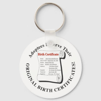 Adoptees Deserve OBCs Key Ring
