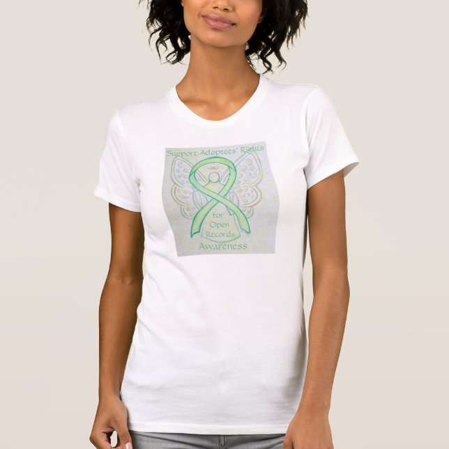 Adoptees' Rights Open Records Awareness Shirt (Front)