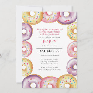 Adoption Announcement Baby Shower Invitation