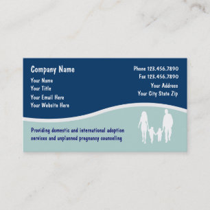 Adoption Business Cards