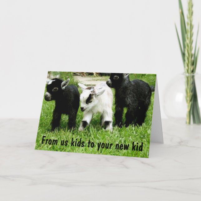 ADOPTION CONGRATS TO YOUR KID FROM US KIDS CARD (Front)