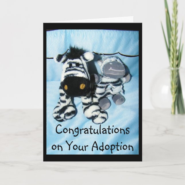 **ADOPTION** CONGRATULATIONS CARD (Front)