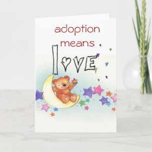 adoption congratulations card