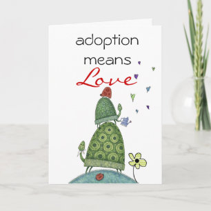 adoption congratulations card