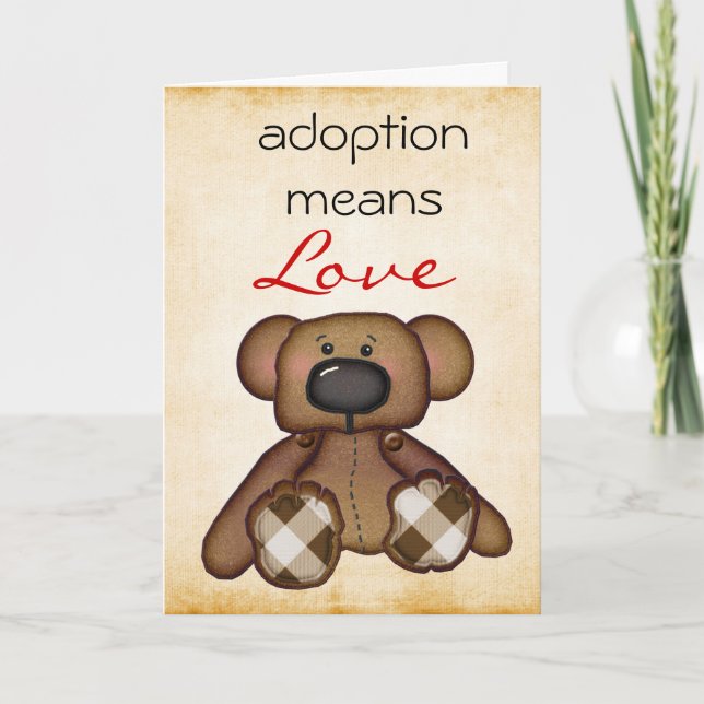 adoption congratulations card (Front)