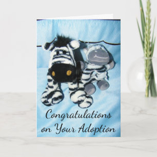 "ADOPTION" CONGRATULATIONS CARD