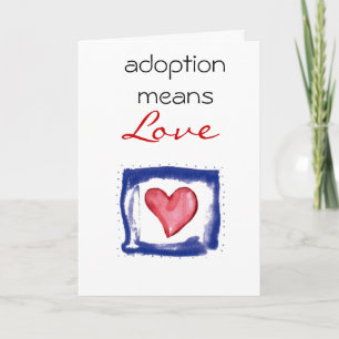 adoption congratulations card